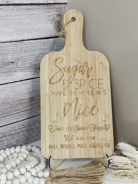 Personalized Charcuterie Board
